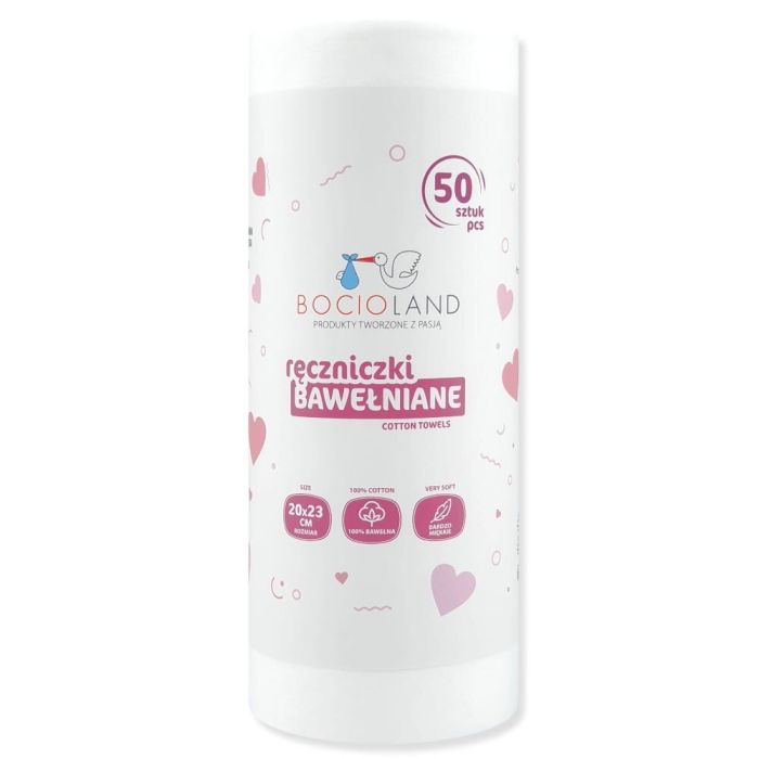 Bocioland rankšluostis medvilninis ritinėlis 20x23 BL154