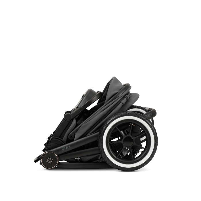 Moon vežimėlis 2/1 Resea+  pilkas