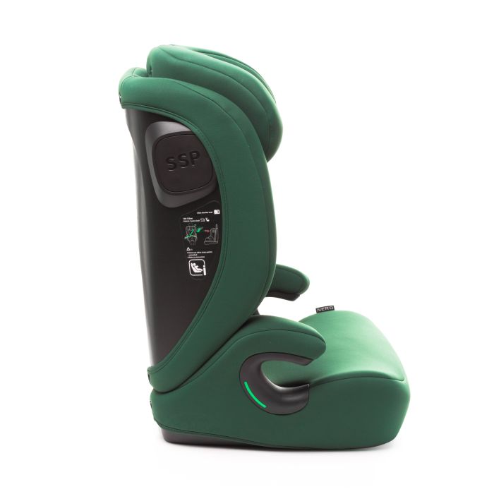 4Baby autokėdutė NERO 100-150CM tamsiai žalia I-SIZE