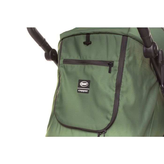 4Baby sportinis vežimėlis COPPER žalias