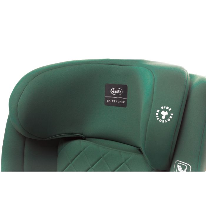 4Baby autokėdutė NERO 100-150CM tamsiai žalia I-SIZE