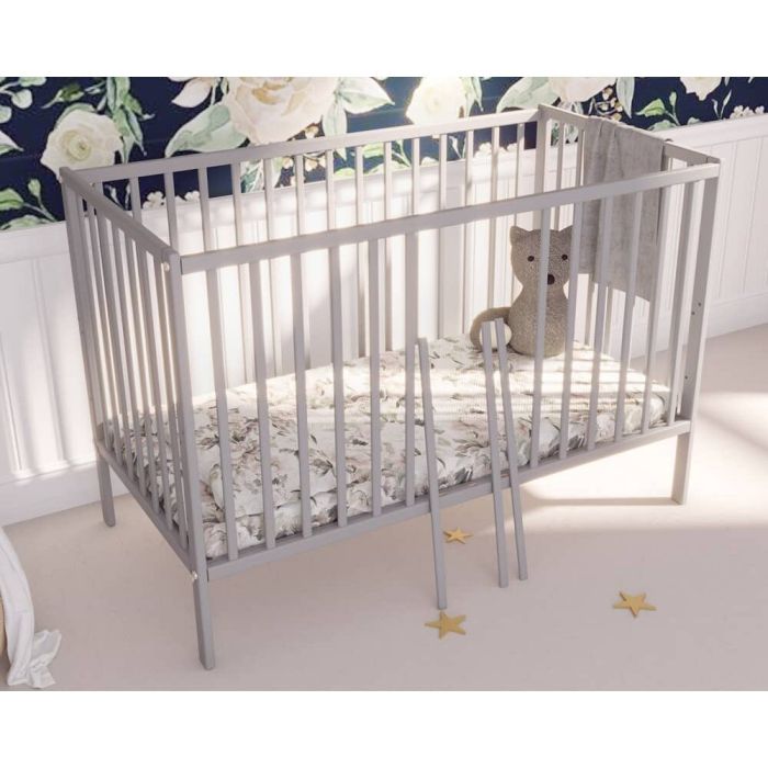 Bobas vaikiška lovytė MAGDA pilka, 120x60