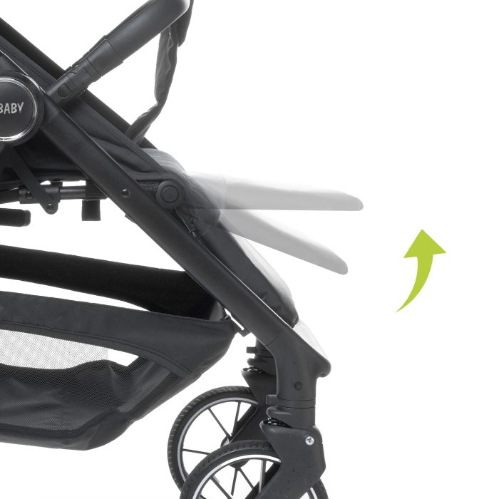 4Baby sportinis vežimėlis COPPER juodas