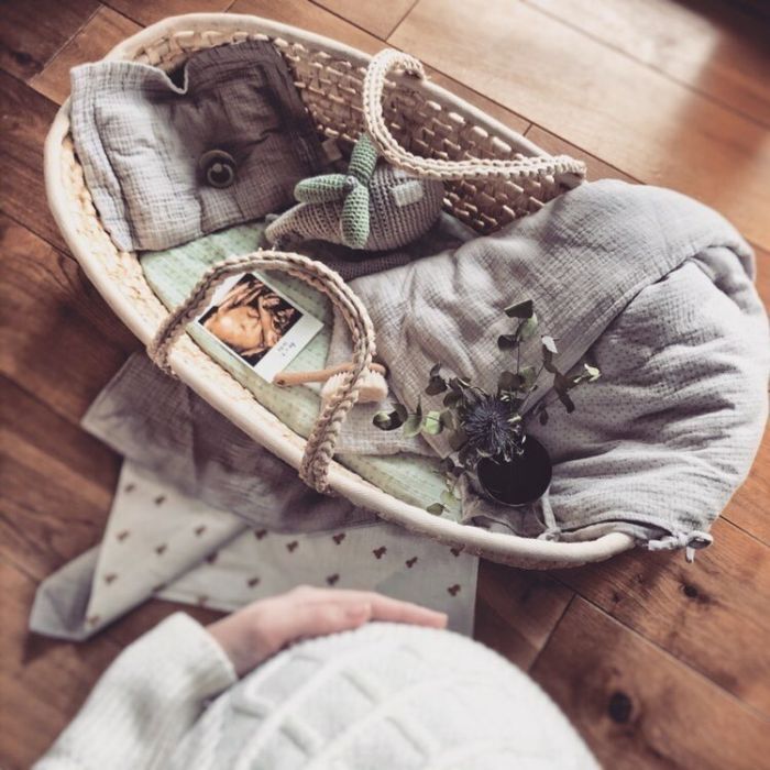 Ahojbaby beebi hällid (Moosese korvid)  ilma madratsita