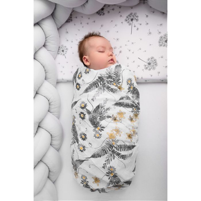 Musliinist lapid imikutele "Stars" 120x120cm