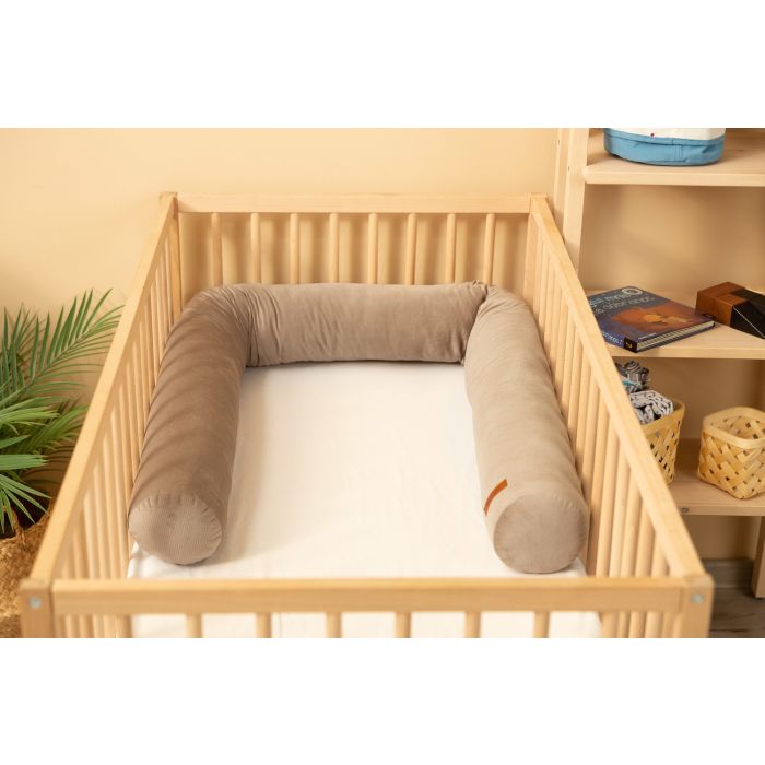 Voodipehmendus beebile  200 cm "Velvet beige" 