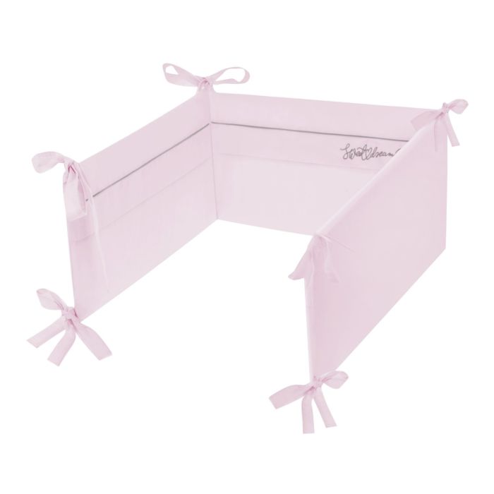 Beebi voodipesu ja voodipehmendus "Sweet dreams" roosa