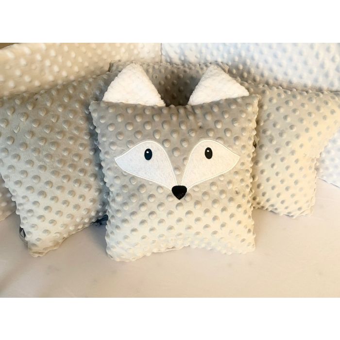 Voodipehmendus 6-padjaga 180 cm  "Cosy clouds" koos rebasega