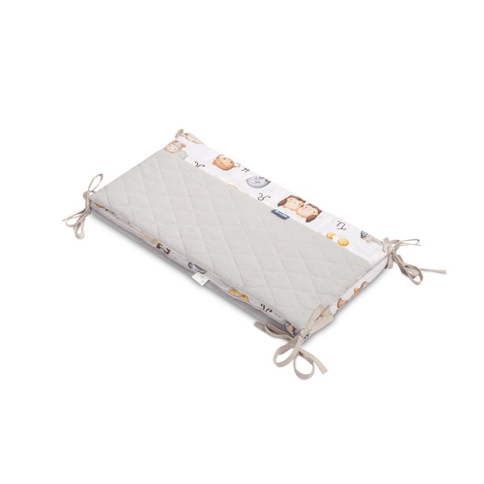 Musliinist voodipehmendus beebile 180 cm "Zodiac" 