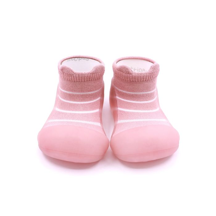 Beebi kingad  Attipas "Bamboo bear" pink