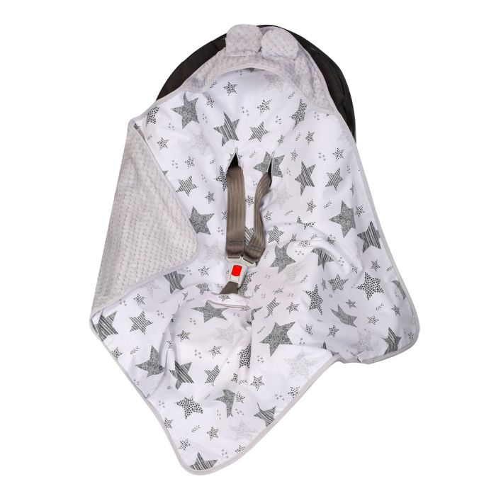 Soojakott-tekk vankrisse/turvatool "Star" 80x80 cm