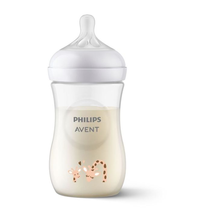Lutipudel AVENT Natural Responsive koos lutiga 1m+ 260ml (erinevad värvid)