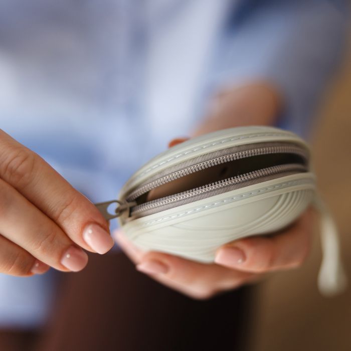 Babyono dėžutė čiulptukui silikoninė mėlyna 1569/01