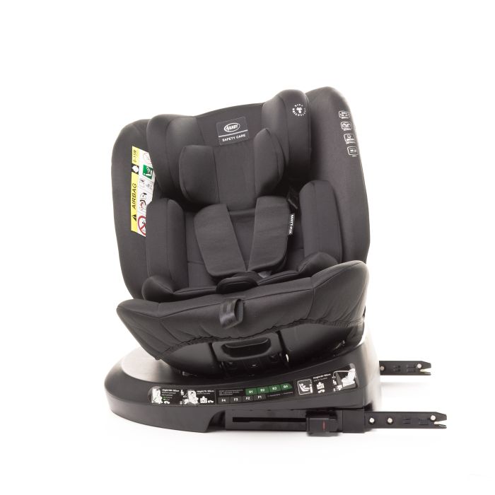 4Baby autokėdutė MATT-FIX 40-150CM I-SIZE juoda