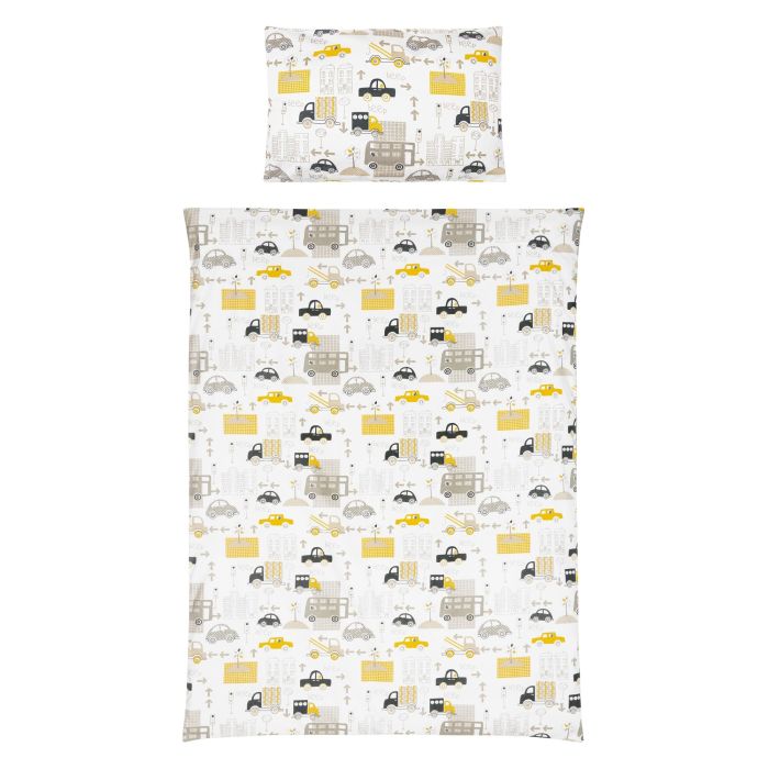 Bocioland patalynė 2 d. miestas, balta, dažyta, BOC0407