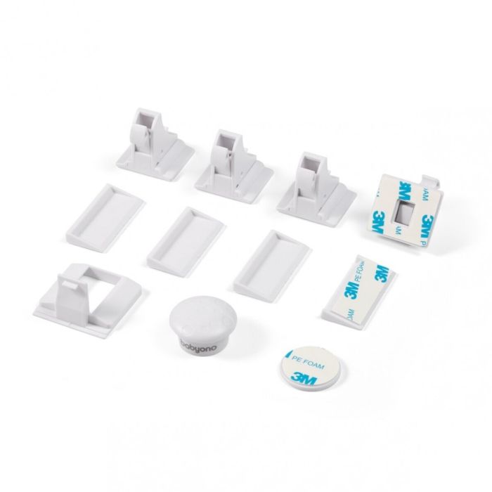 Babyono universaalne magnetiga mööblikaitse 4 tk, valge 1577