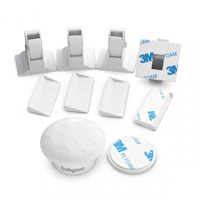 Babyono universaalne magnetiga mööblikaitse 4 tk, valge 1577
