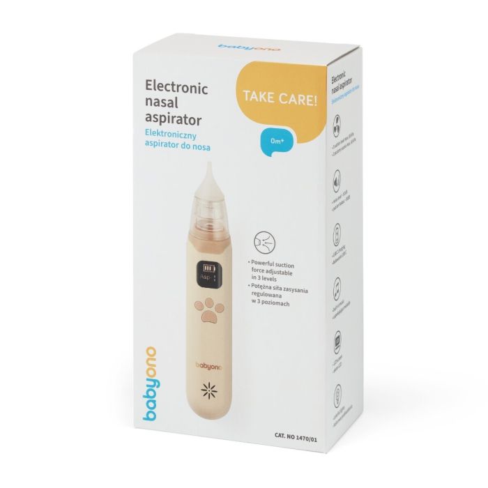 Babyono elektrooniline ninaaspiraator beige