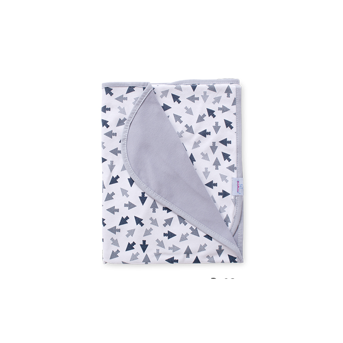 Bambusest kahepoolne pleed  "Arrows" 100x75cm 