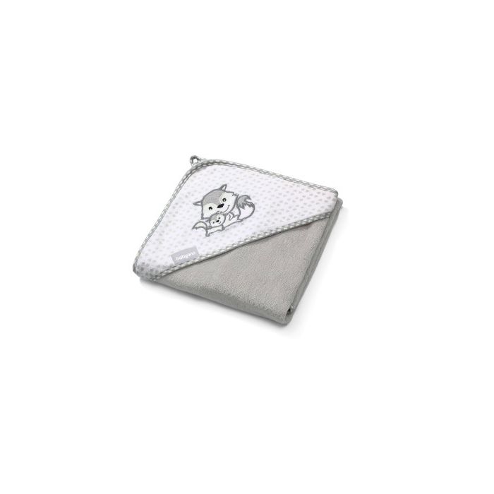 Bamboo kapuutsiga vannilina 76x76 cm "FOX"