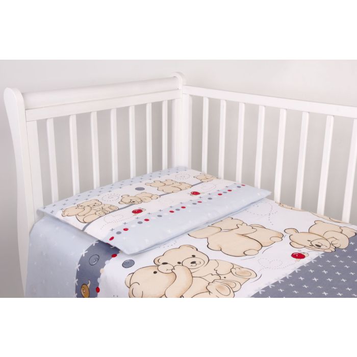 Voodipesu komplekt 135x100 "Kaisukarud" hall