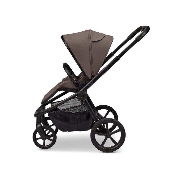 Moon vežimėlis universalus susilankstantis lopšys  2/1 Resea fold rudas