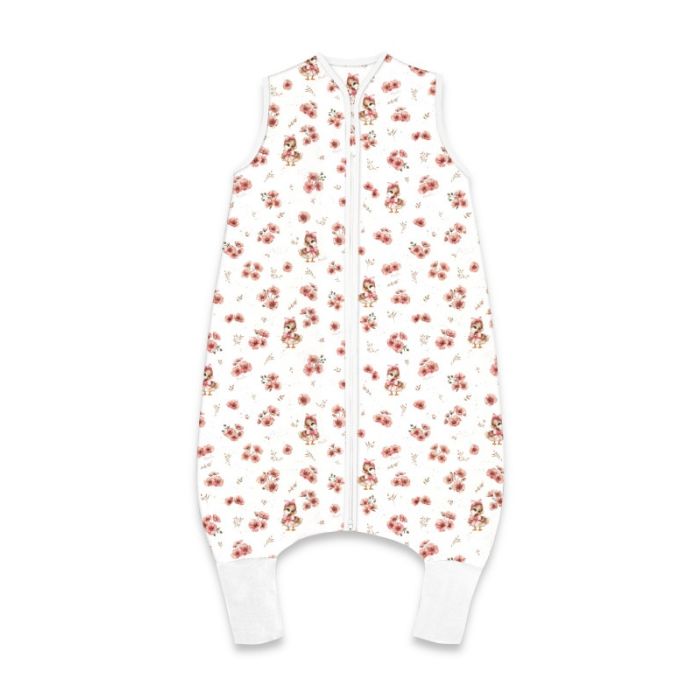 Beebi jalaosadega magamiskott "Duckling Chic pink" 2-2.5 TOG