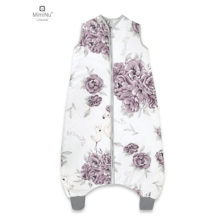 Beebi jalaosadega magamiskott "Flamingo violet"