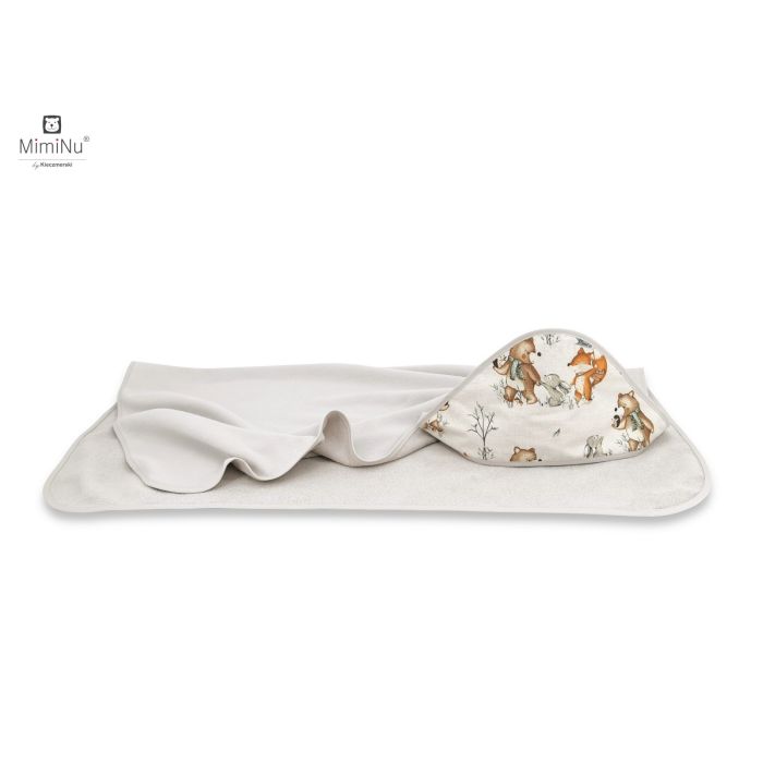 Beebi/ laste rätik "Forest family" 100x100 cm