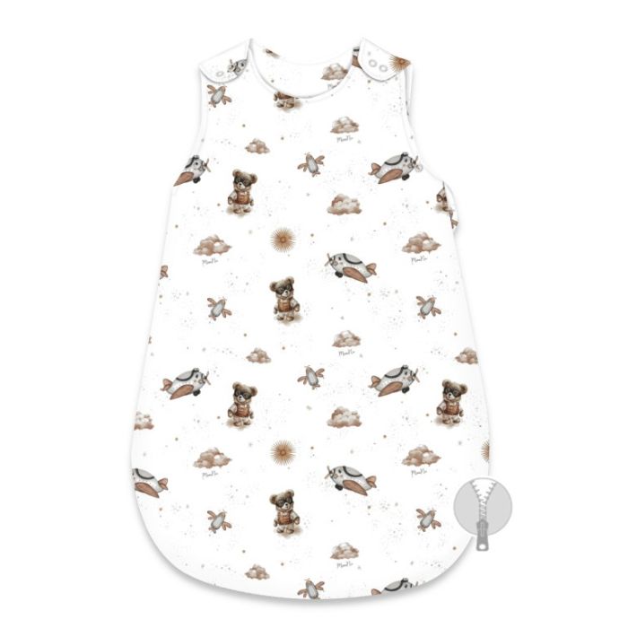 Beebi magamiskott "Aviator teddy beige" 2-2.5 TOG