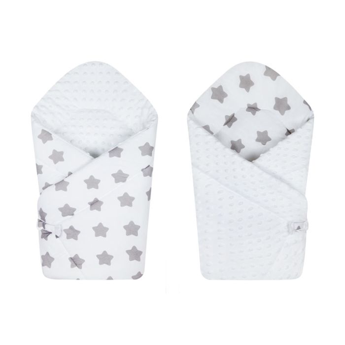 Beebi magamiskott (Kahepoolne) "Stars" valge