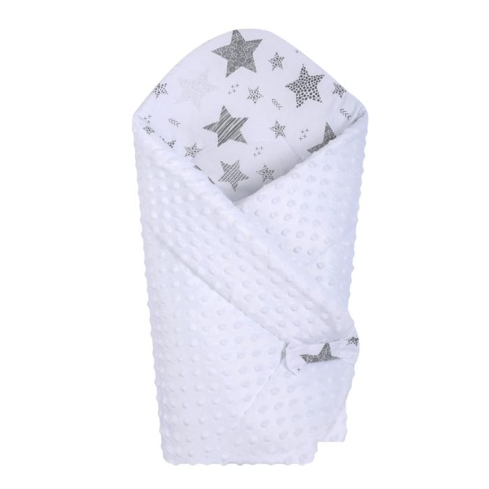 Beebi magamiskott (Kahepoolne) "Stars" valge