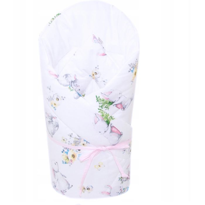 Beebi ümbriktekk "Story" valge