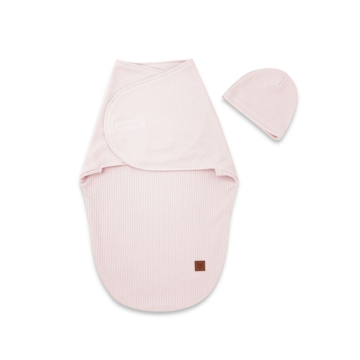 Beebi mähkimiskott "Leo" interlock soft pink 