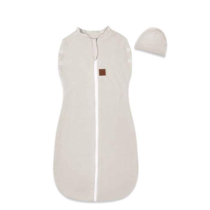 Beebi mähkimiskott Teddy interlock super soft beige