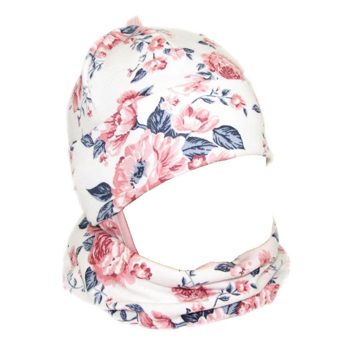 Beebi müts ja sall "Cosy" - English rose