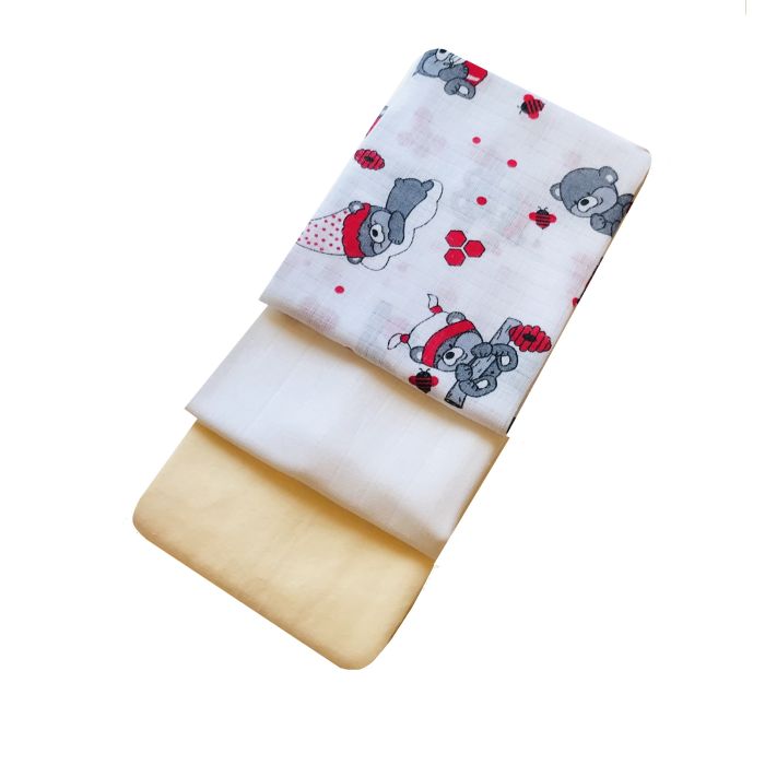 Puuvillaste mähkmete komplekt