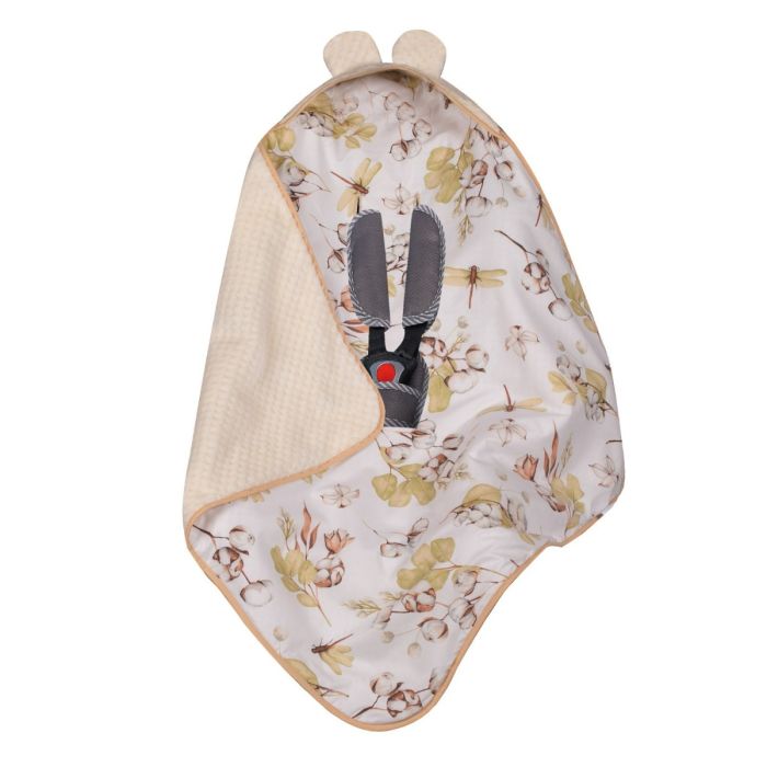 Turvahälli tekk ja soojakott "Cotton" 80x80 cm