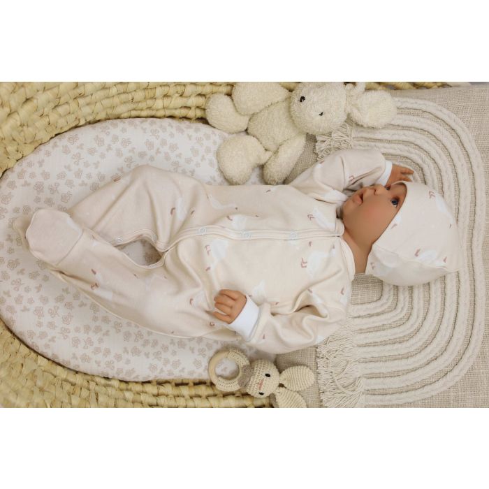 Tudukombe beebile "Goose" beige