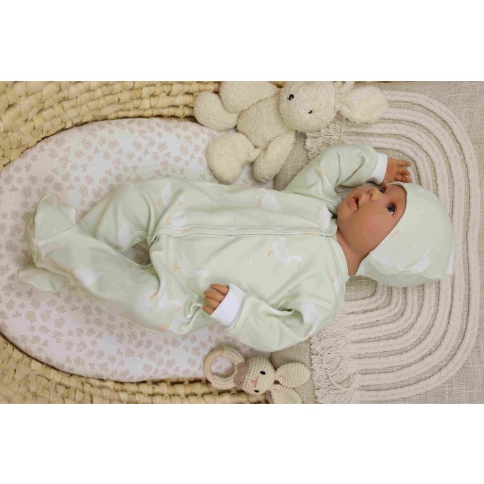 Tudukombe beebile "Goose" roheline