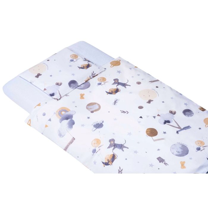 Voodipesu beebidele 135x100 "The Starlight Mouse" 