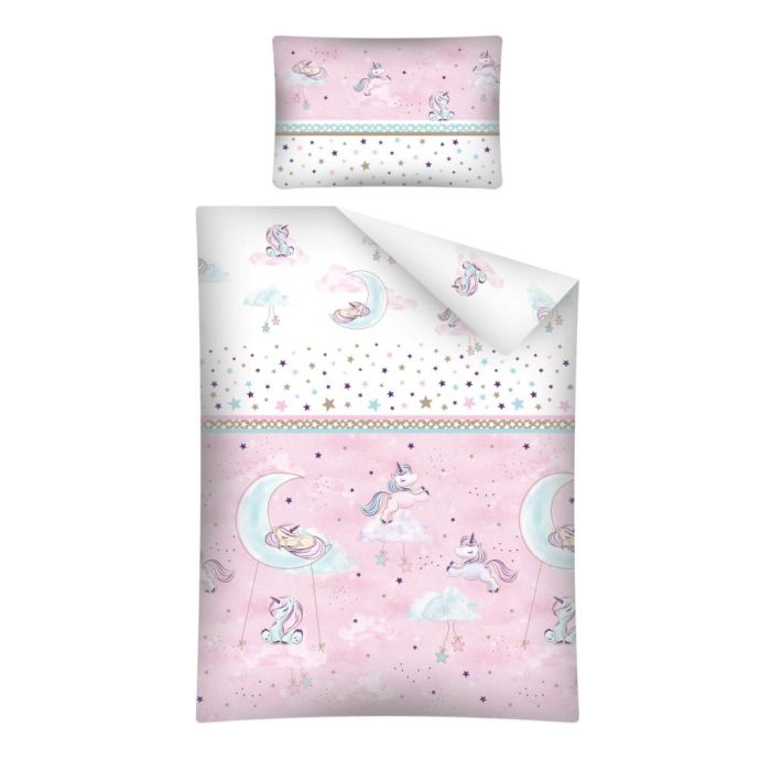 Beebi voodipesukomplektid  100x135 "Lovely" valge