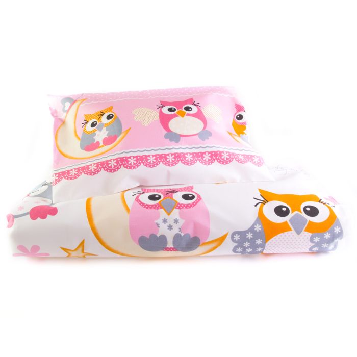 Beebi voodipesukomplektid hälli 80x70cm "Ilusad unenäod", roosa