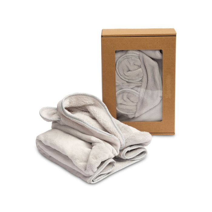 Beebide hommikumantel "Bear grey" 