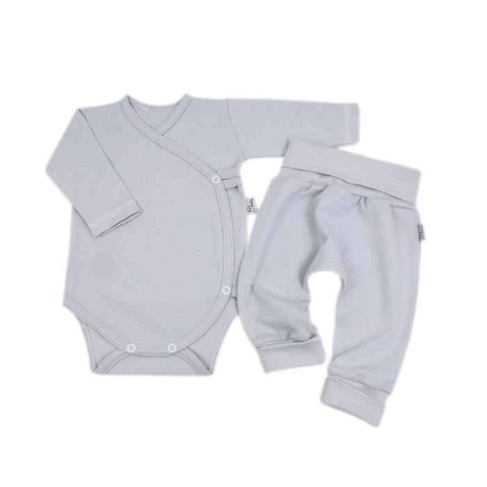 Beebiriided 2 osaline "Blank baggi grey" 