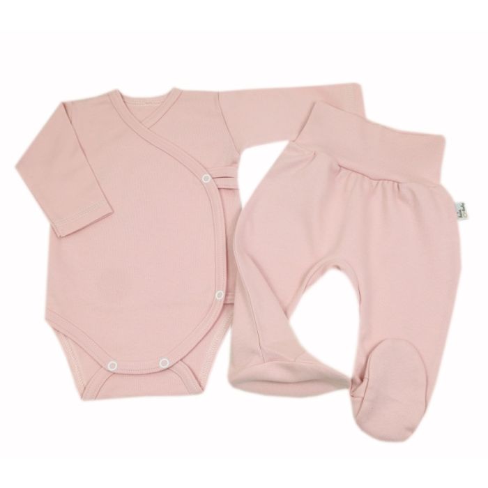 Beebiriided 2 osaline "Blank pale pink" 