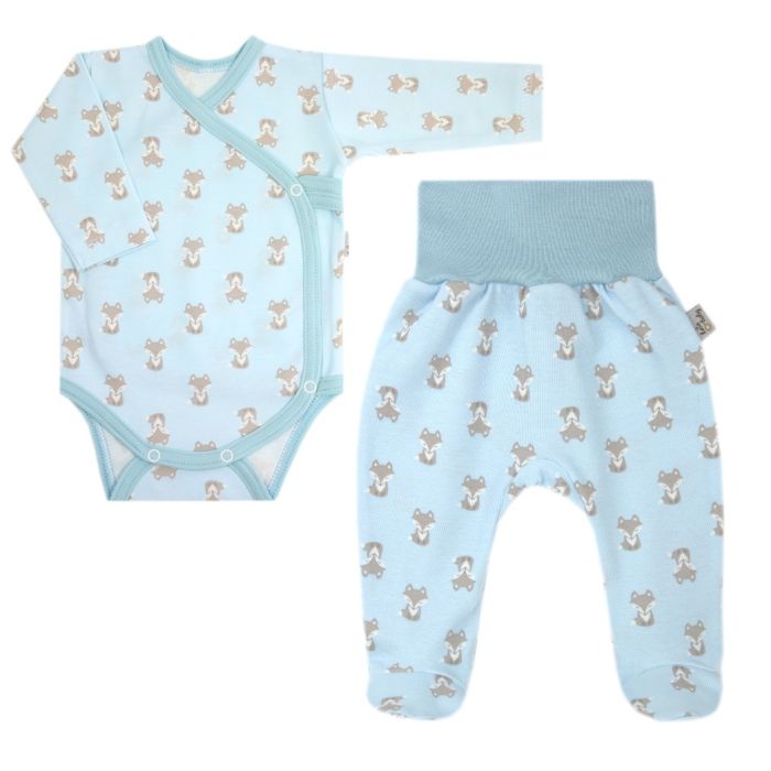 Beebiriided 2 osaline "Fox blue"
