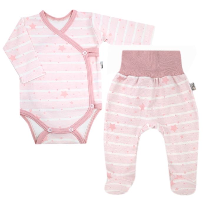 Beebiriided 2 osaline "Galaxy pink" ostmine internetist I Beebi riiete komplekt
