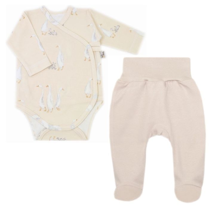 Beebiriided 2 osaline "Goose beige" 