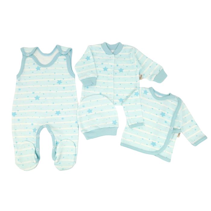 Komplekt vastsündinule 5-e osaline "Galaxy blue"
